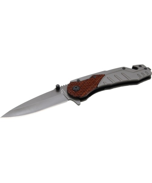 Hunting and Survival Knives Cattara: Sulankstomas peilis su fiksacija Cattara Wood 21 cm