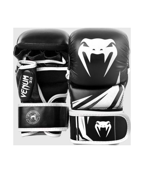 MMA Gloves Venum: Sparingo pirštinės Venum Challenger 3.0 - Black/White