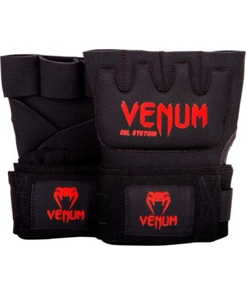 Boxing Wraps & Gel Undergloves Venum: Popirštinės Venum Kontact Gel - Black/Red