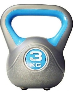 Neoprene Kettlebells inSPORTline: Vinilinė gira cementiniu užpildu inSPORTline 3 kg