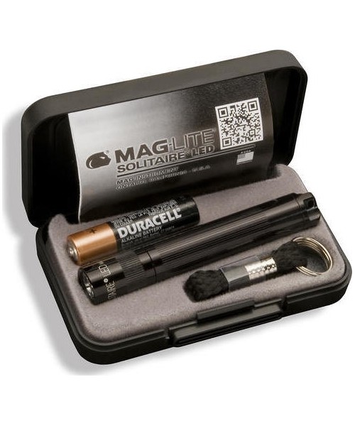 Žibintuvėliai Maglite: Žibintuvėlis Maglite Solitaire LED, juodas