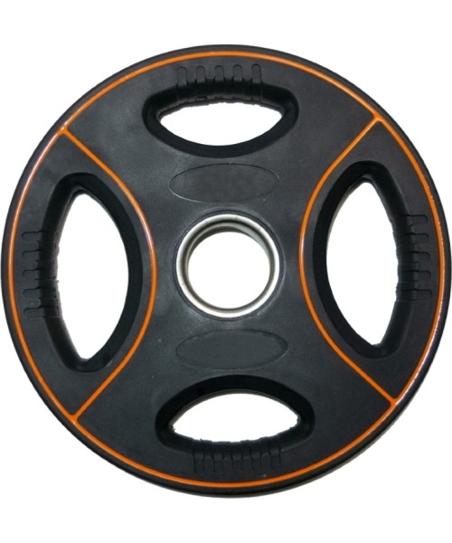 Rubber-Coated Ruberton Plates Spartan: Gumuotas svoris Spartan TPU 15 kg