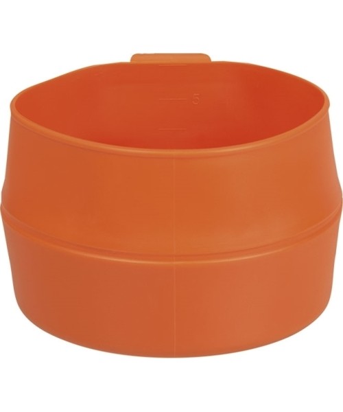 Gertuvės ir puodeliai MIL-TEC: ORANGE FOLD-A-CUP® COLLAPSIBLE CUP 600 ML