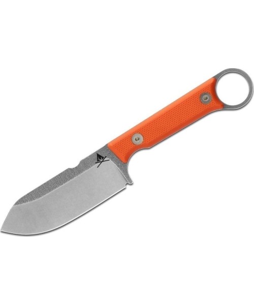 Medžiokliniai ir išgyvenimo peiliai White River Knife and Tool, Inc.: Peilis White River Firecraft 3.5 Pro, oranžinis