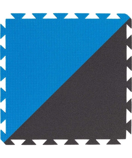 Mattresses & Tatami Yate: Grindų danga Yate, 43x43x1.0cm, juoda/mėlyna