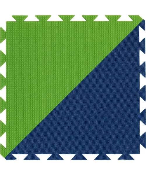 Mattresses & Tatami Yate: Grindų danga Yate, 43x43x1.0cm, mėlyna/žalia
