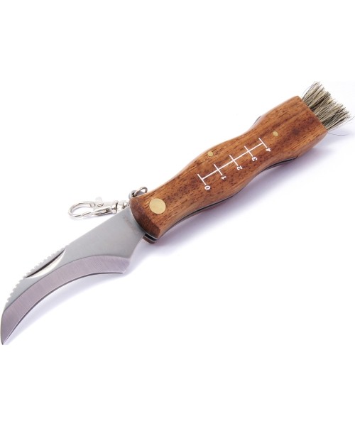 Hunting and Survival Knives MAM: Sulankstomas grybų peilis su dėklu MAM, 7.5cm