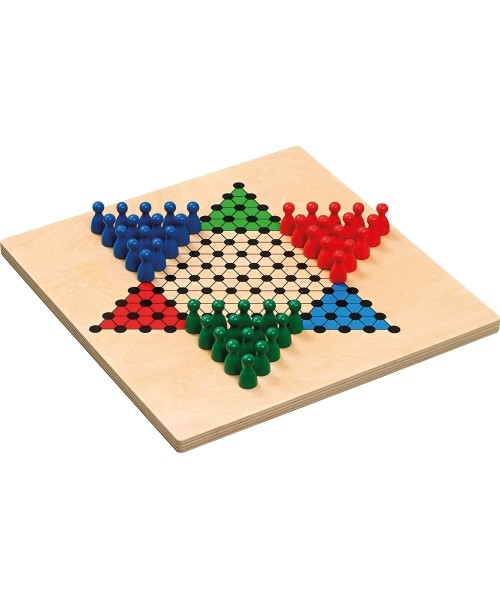 Backgammon, Chess, Checkers Philos: Game Philos Chinese Checkers 26x26x1.2 cm