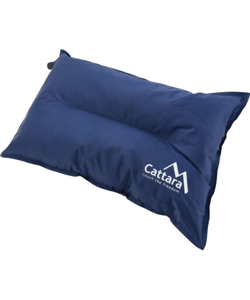 Pagalvės Cattara: Savaime prisipučianti pagalvė Cattara Twin – mėlyna, 42 x 28 x 12 cm