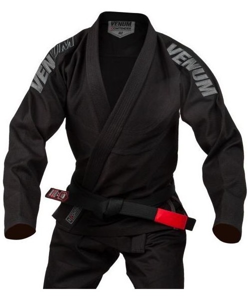 Jiu Jitsu Kimono Venum: Venum Contender Evo BJJ Gi - Black