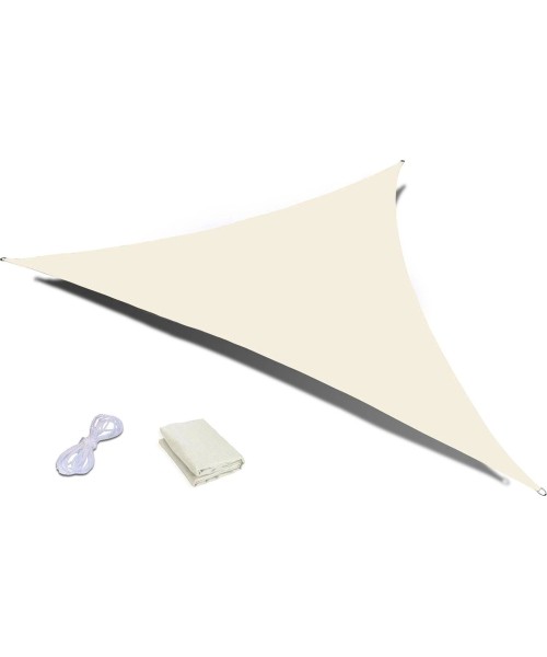Umbrellas ModernHOME: Vandeniui atsparus stogelis nuo saulės 4x4x4m ModernHome - smėlio spalvos