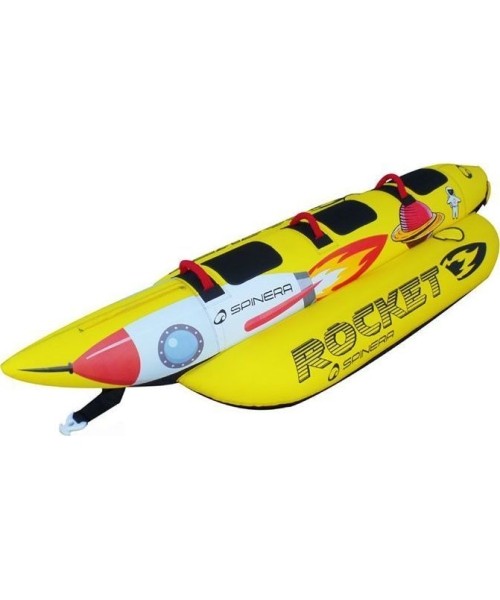 Vandens atrakcionai Spinera: Pripučiamas vandens atrakcionas-bananas Spinera Rocket 3