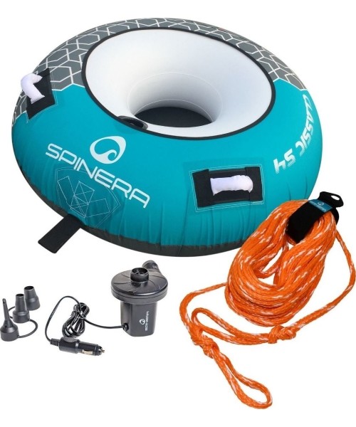 Vandens atrakcionai Spinera: Pripučiamo vandens atrakciono komplektas Spinera Classic 54, su pompa ir virve