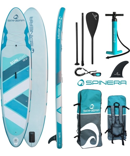 Irklentės Jobe (SUP) Spinera: SUP Sun Light 12.0 - 366 x 84 x 15 cm