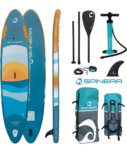 SUP Jobe Spinera: SUP Spinera Supventure Sunrise 12.0, 366x84x15cm