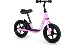Children's Scooters Eco Toys: Vaikiškas krosinis dviratis su platforminiais EVA ratais ECOTOYS rožinės spalvos