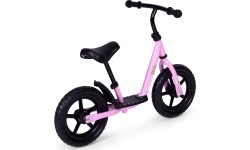 Children's Scooters Eco Toys: Vaikiškas krosinis dviratis su platforminiais EVA ratais ECOTOYS rožinės spalvos