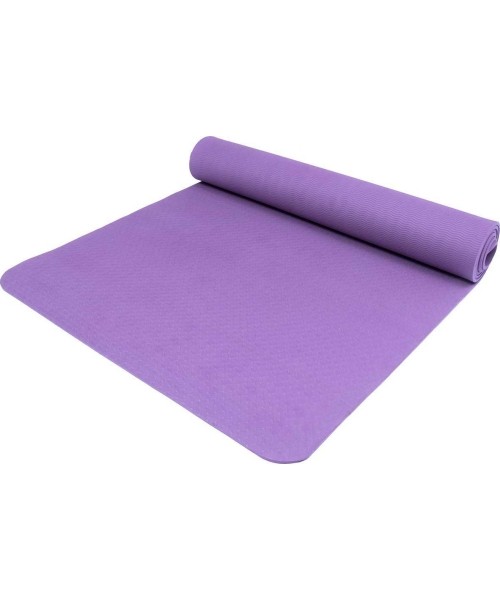 Treniruočių kilimėliai Yate: Jogos kilimėlis Yate TPE, violetinis, 195x61x0.6cm
