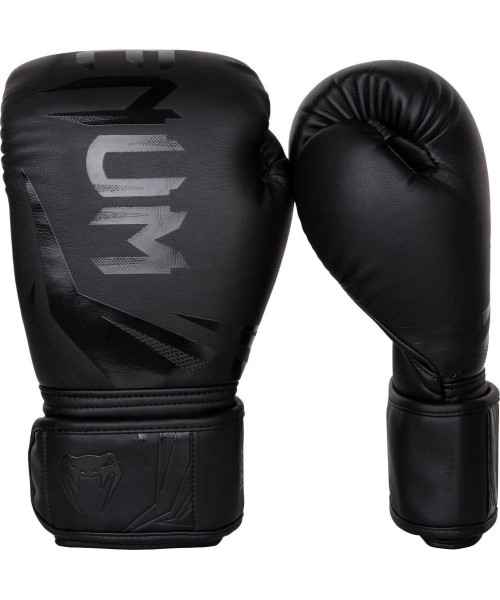 Boxing Gloves Venum: Bokso pirštinės Venum Challenger 3.0 - Juoda/juoda