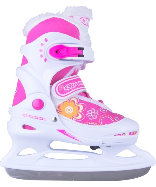 Skates for Children & Adults Worker: Children’s Ice Skates WORKER Izabely Pro – with Fur