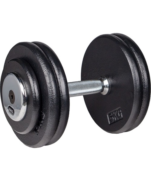 Steel Dumbbells inSPORTline: Single-Handed Dumbbell inSPORTline ProfiST 25 kg