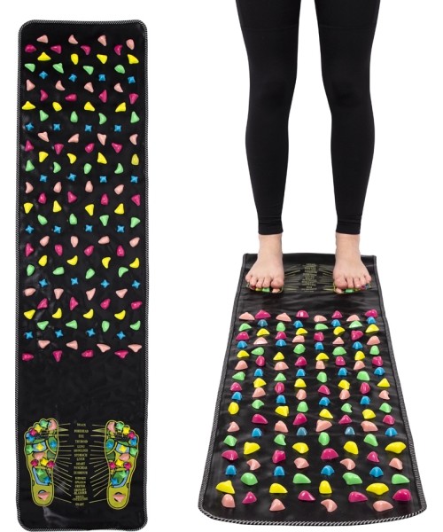 Small Massagers inSPORTline: Masažinis kilimėlis pėdoms inSPORTline Marmora 138 x 34 cm