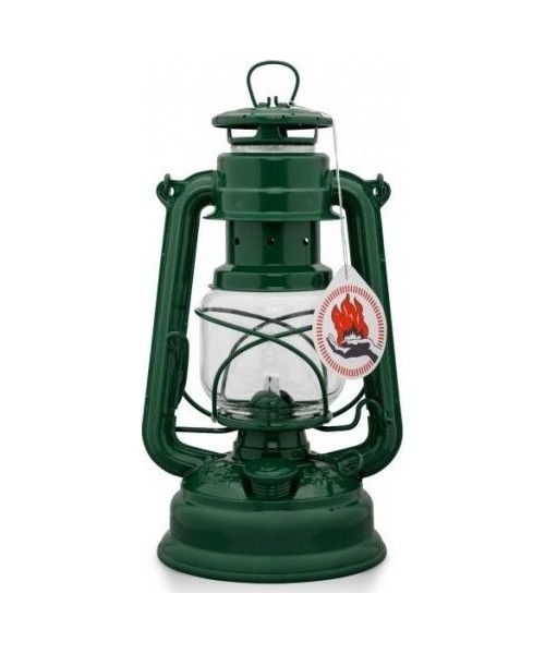 Camping Lamps : Kerosene outdoor lantern Feuerhand Hurricane multicolour, Colour Moss Green