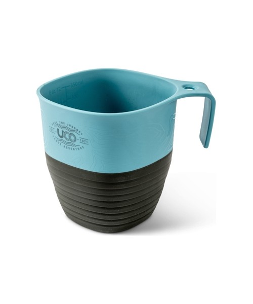 Canteens and Mugs UCO: Sulankstomas puodelis UCO 350ml, mėlynas-pilkas