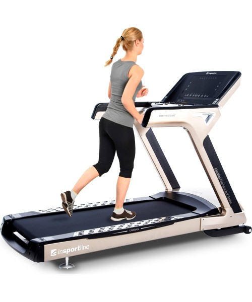 Treadmills inSPORTline: Profesionalus bėgimo takelis inSPORTline Gardian G12 (iki 200kg, 8AG)