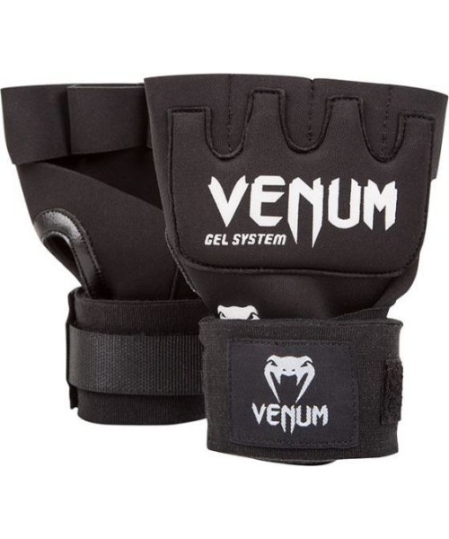 Boxing Wraps & Gel Undergloves Venum: Popirštinės Venum Kontact Gel - Black