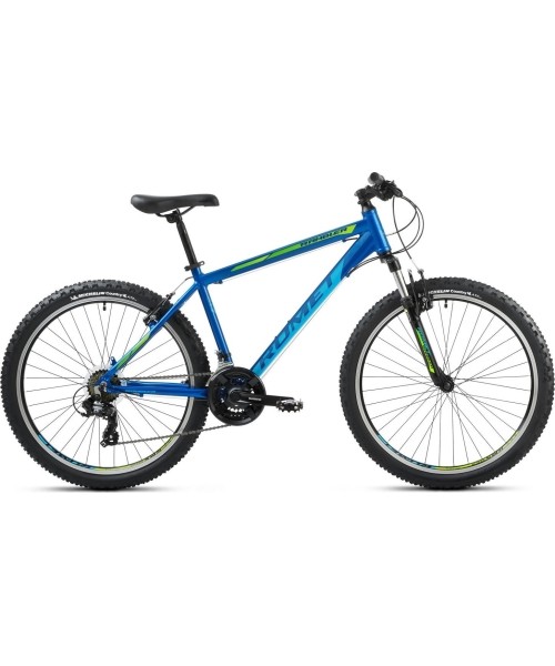 City Bikes Romet: Dviratis Romet Rambler R6.1 2024 dark blue-lemon