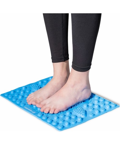 Smulkūs masažuokliai inSPORTline: Pėdų masažo kilimėlis inSPORTline Tilsipur 39 x 29 cm