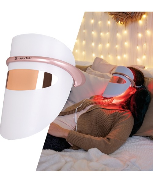 LED veido kaukės inSPORTline: LED Light Therapy Face Mask inSPORTline Esgrima