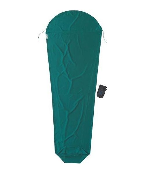 Sleeping Bags Cocoon: Mummy Liner Cocoon, Microfiber, Green