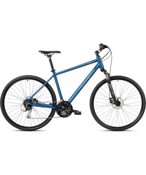 City Bikes Romet: Dviratis Romet Orkan 3 M 2024 dark blue-bright graphite-blue