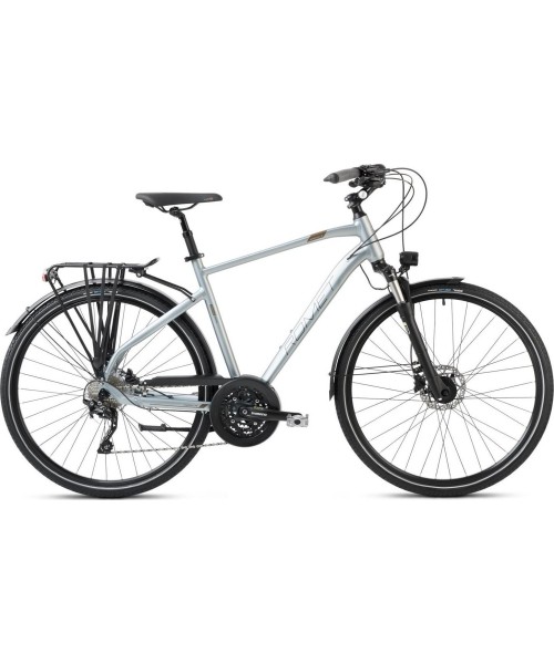 City Bikes Romet: Dviratis Romet Wagant 9 2024 bright graphite-dark gold