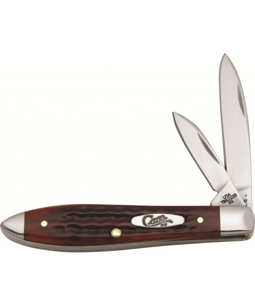 Daugiafunkciai įrankiai ir peiliai W.R. Case & Sons Cutlery Co.: Kišeninis peilis Case SS Pocket Worn Old Red Bone Tear Drop