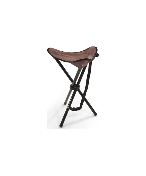 Chairs and Stools BasicNature: Tripod Stool Travelchair BasicNature, brown