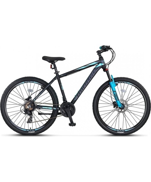 City Bikes : UMIT Mirage HYD 27,5" 21G dydis 16" (41cm) (juoda/turkio)