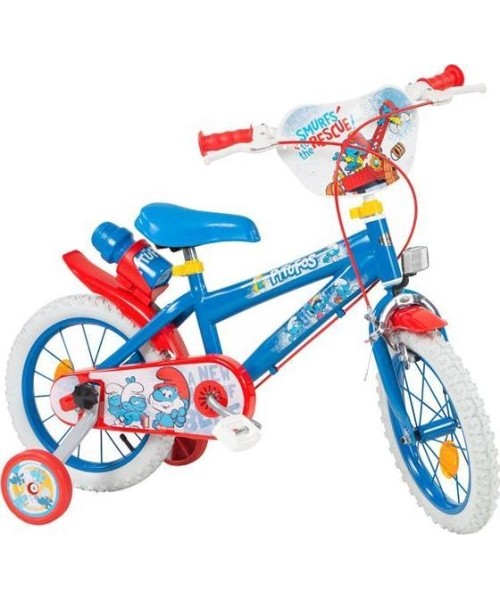 Children's and Junior Bikes Toimsa: Dviratis Toimsa Smurfs, 14"