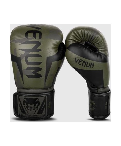 Boxing Gloves Venum: Bokso pirštinės Venum Elite - žalios