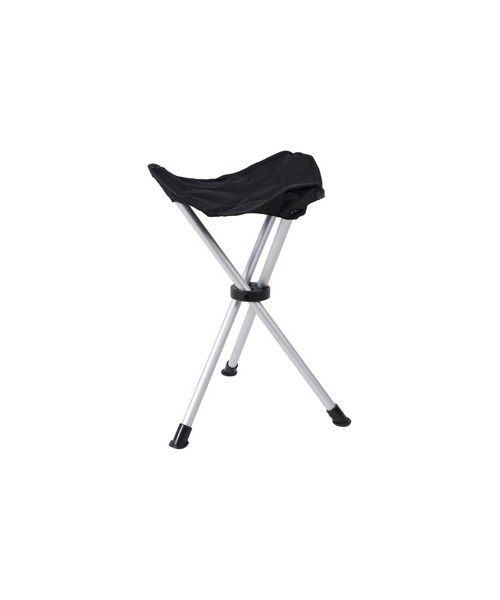 Chairs and Stools BasicNature: 3-leg Folding Stool BasicNature Sandwich, Black