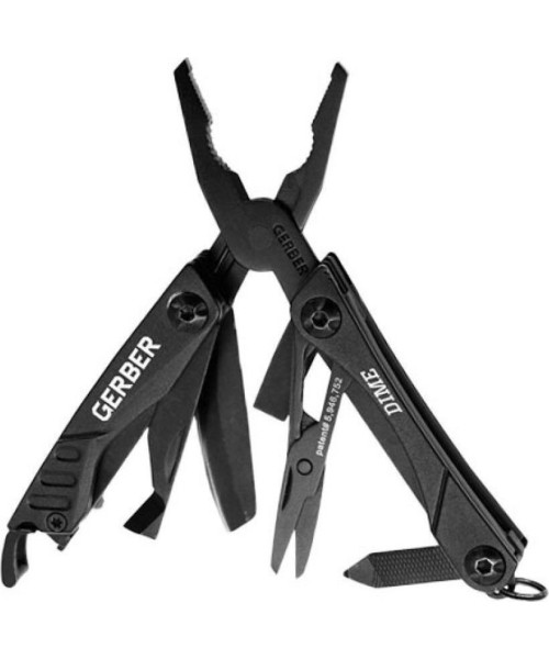 Multifunction Tools and Knives : Daugiafunkcinis įrankis "Gerber Dime", juodas