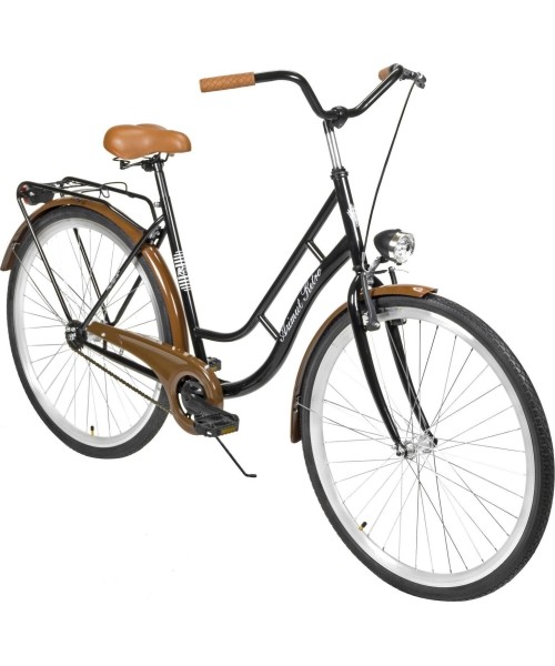 City Bikes : Dviratis AZIMUT Retro 28" 2023 black