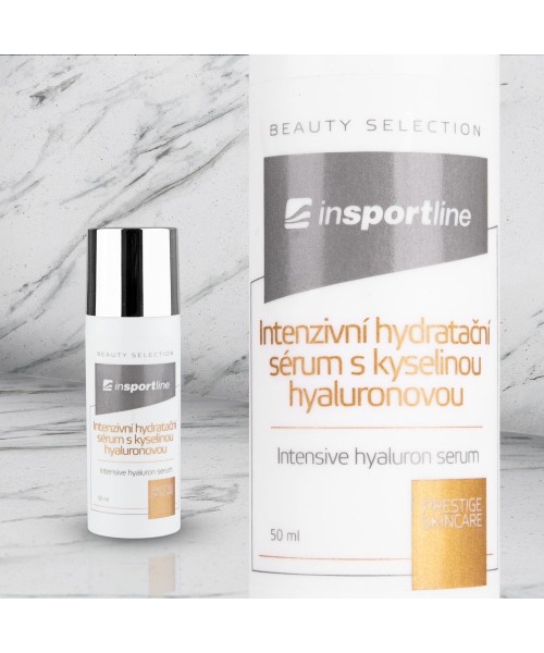 Skincare Cosmetics inSPORTline: Intensive moisturizing serum inSPORTline with hyaluronic acid 50 ml