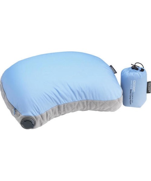 Pillows Cocoon: Camp Pillow Cocoon Air-Core Hood, Blue/Grey