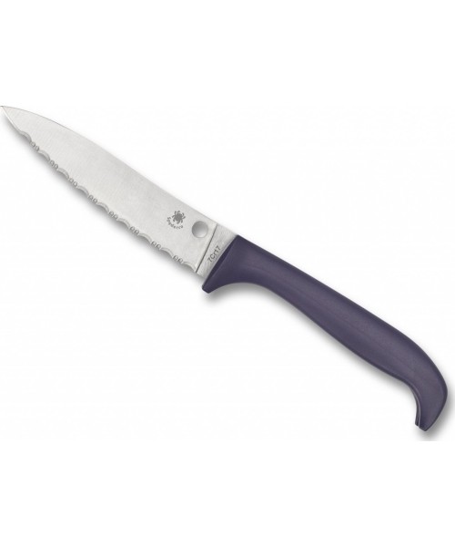 Cutlery Spyderco, Inc.: Knife Spyderco K20SPR Counter Puppy, Purple, SpyderEdge