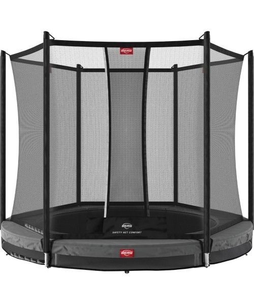 In-ground trampolines BERG: Trampoline BERG Favorit InGround 270 Grey + Safety Net Comfort