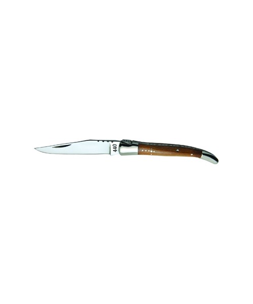Hunting and Survival Knives : Kišeninis peilis Laguiole Classic Olive Tree Wood Handle, 20.2cm