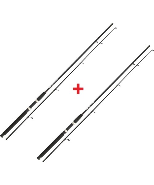 Meškerės ZFish: NGT Carp Stalker Rod 8ft/2pc black 1+1 FREE!